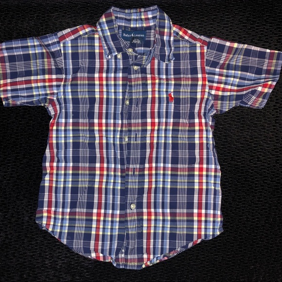 Plaid RL Polo Button Down - Picture 1 of 2